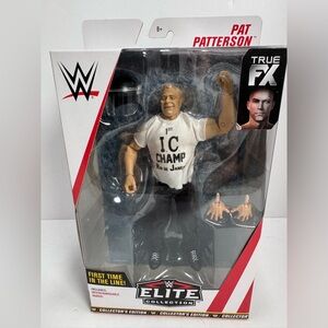 WWE Elite Collection Pat Patterson Action Figure True FX Collector Edition